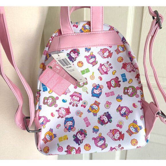 NWT Loungefly backpack Hello Kitty Hot Topic Sweet Monster Kawaii Kaiju Costume - Picture 2 of 10